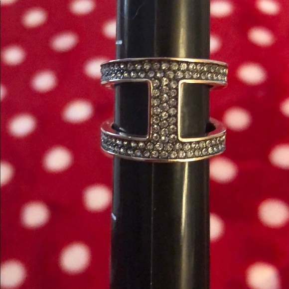 Michael Kors rose gold pave ring - Picture 2 of 6